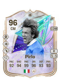 Andrea Pirlo Festival of Football: Greats of the Game ICON 96 OVR