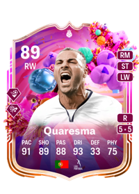 Quaresma FUT Birthday Hero 89 OVR