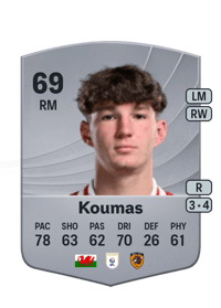 Lewis Koumas Common 69 OVR