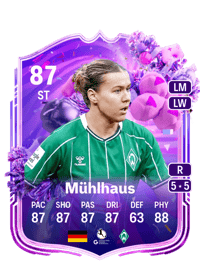 Larissa Mühlhaus FUT Birthday 87 OVR