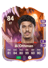 Abdulaziz Al Othman Ultimate Scream 84 OVR