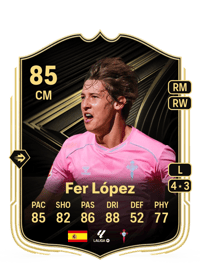 Fer López Team of the Week 85 OVR