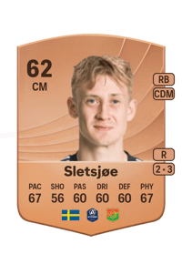 Henry Sletsjøe Common 62 OVR