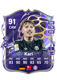 Lennart Karl Future Stars 91 OVR