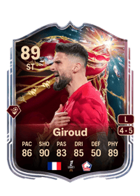 Olivier Giroud Rarity55 89 OVR