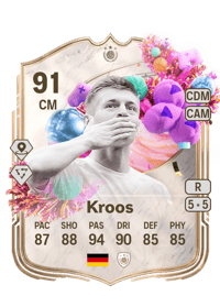 Toni Kroos FUT Birthday Icon 91 OVR