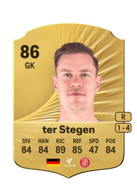 Marc-André ter Stegen Rare 86 OVR