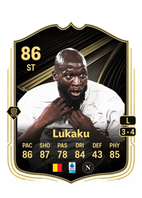 Romelu Lukaku Team of the Week 86 OVR
