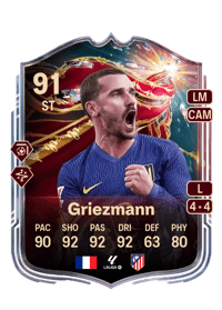 Antoine Griezmann Rarity55 91 OVR
