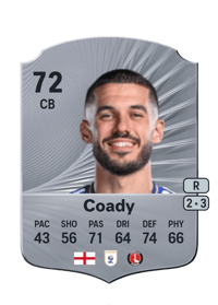 Conor Coady Rare 72 OVR
