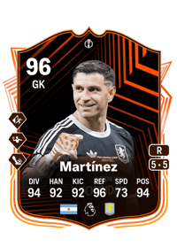 Emiliano Martínez UEL Road to the Final 96 OVR