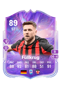 Niclas Füllkrug Fantasy UT 89 OVR