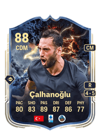 Hakan Çalhanoğlu Thunderstruck 88 OVR