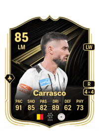 Yannick Carrasco Team of the Week 85 OVR