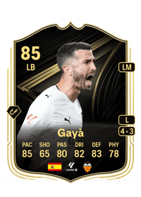 Gayà Team of the Week 85 OVR