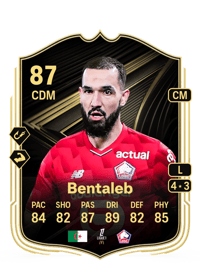 Nabil Bentaleb Team of the Week 87 OVR