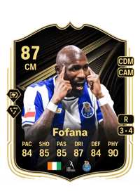 Seko Fofana Team of the Week 87 OVR