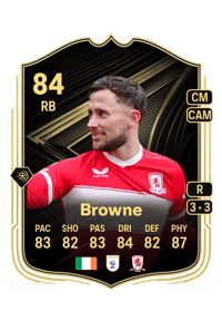 Alan Browne Team of the Week 84 OVR