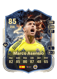 Marco Asensio Thunderstruck 85 OVR