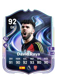 David Raya FoF: Answer the Call 92 OVR