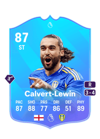 Dominic Calvert-Lewin POTM Premier League 87 OVR