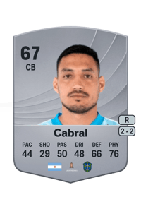Yonathan Cabral Common 67 OVR