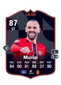 Vedat Muriqi POTM LALIGA EA SPORTS 87 OVR