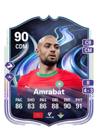 Sofyan Amrabat FoF: Answer the Call 90 OVR