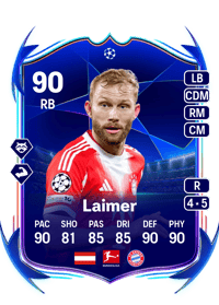 Konrad Laimer UEFA Champions League Road to the Final 90 OVR