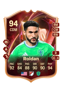 Cristian Roldan TOTS Champions 94 OVR