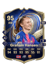 Caroline Graham Hansen TEAM OF THE YEAR 95 OVR