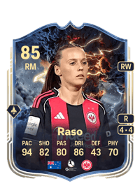 Hayley Raso Thunderstruck 85 OVR