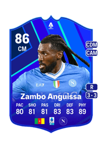 André-Franck Zambo Anguissa POTM Serie A 86 OVR