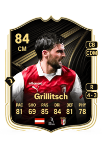 Florian Grillitsch Team of the Week 84 OVR