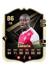 Denis Zakaria Team of the Week 86 OVR