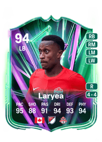 Richie Laryea Festival of Football: Glory Hunters 94 OVR