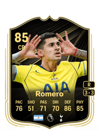 Cristian Romero Team of the Week 85 OVR