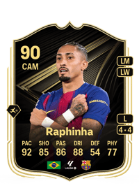 Raphinha Team of the Week 90 OVR