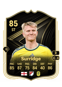 Sam Surridge Team of the Week 85 OVR
