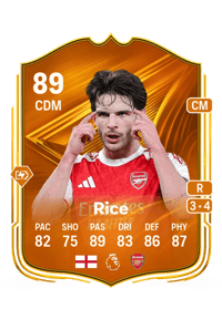 Declan Rice Star Performer 89 OVR