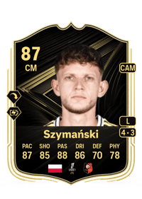 Sebastian Szymański Team of the Week 87 OVR