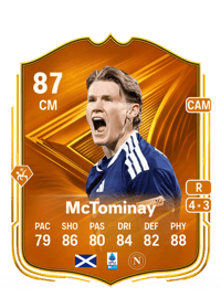 Scott McTominay Star Performer 87 OVR