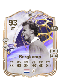 Dennis Bergkamp Future Stars Icon 93 OVR
