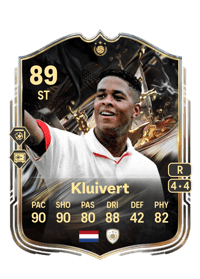 Patrick Kluivert Trophy Titans ICON 89 OVR