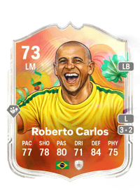 Roberto Carlos World Tour Silver Stars 73 OVR