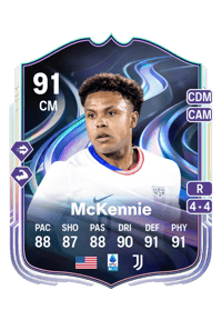 Weston McKennie FoF: Answer the Call 91 OVR