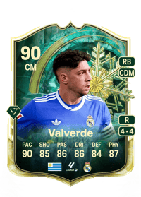 Federico Valverde WINTER WILDCARDS 90 OVR