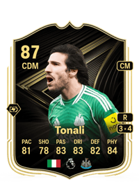 Sandro Tonali Team of the Week 87 OVR