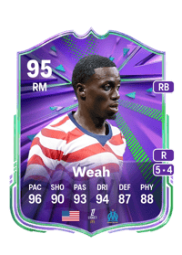 Timothy Weah Festival of Football: National Pride 95 OVR