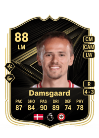 Mikkel Damsgaard Team of the Week 88 OVR